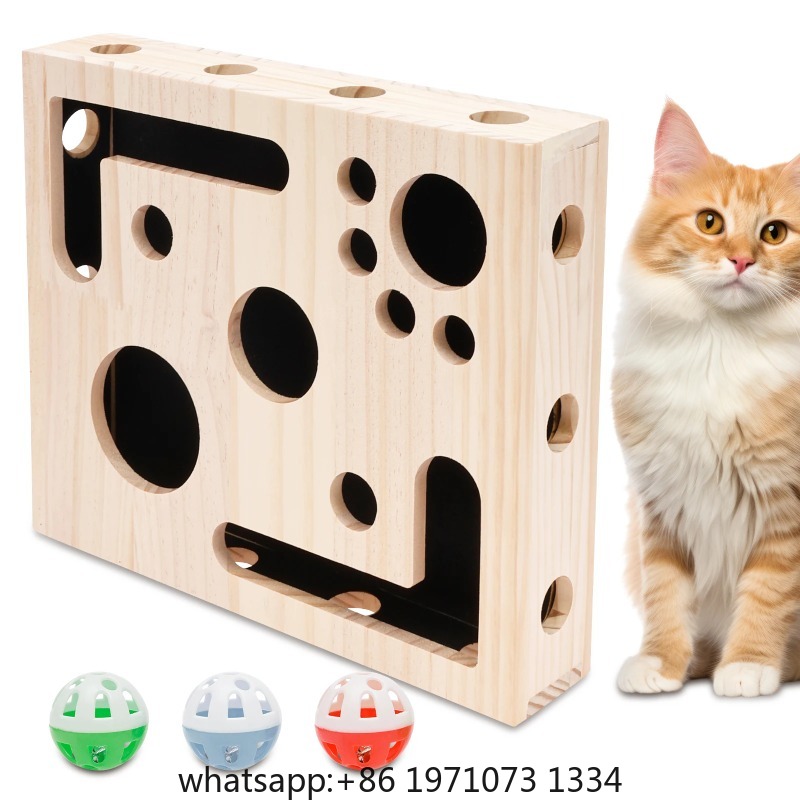 Interactive Cat Toy - Cat Nail File Box Toy with