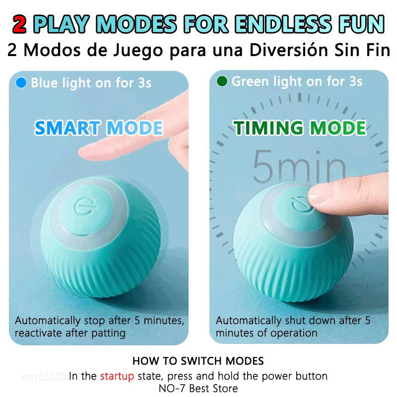 Cat Interactive Ball Smart Cat - Interactive Cat Toy 评论和价格