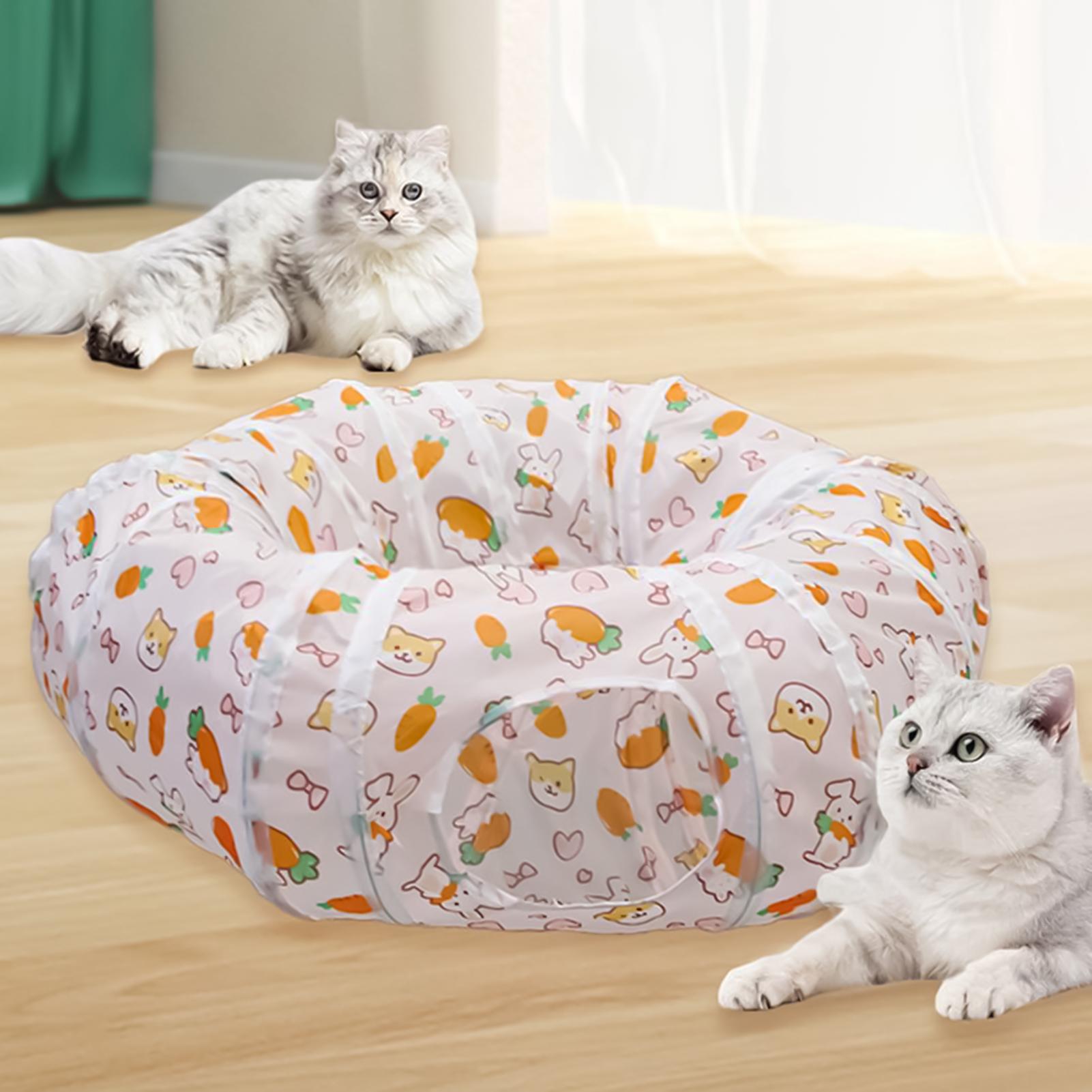 Cat Tunnels Interactive Foldab - Interactive Cat Toy 评论和价格