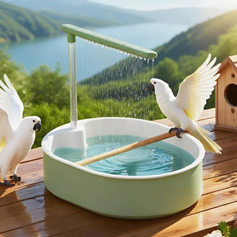 Parrot Automatic Bird Bath Tub - Pet Supplies Plus 评论和价格