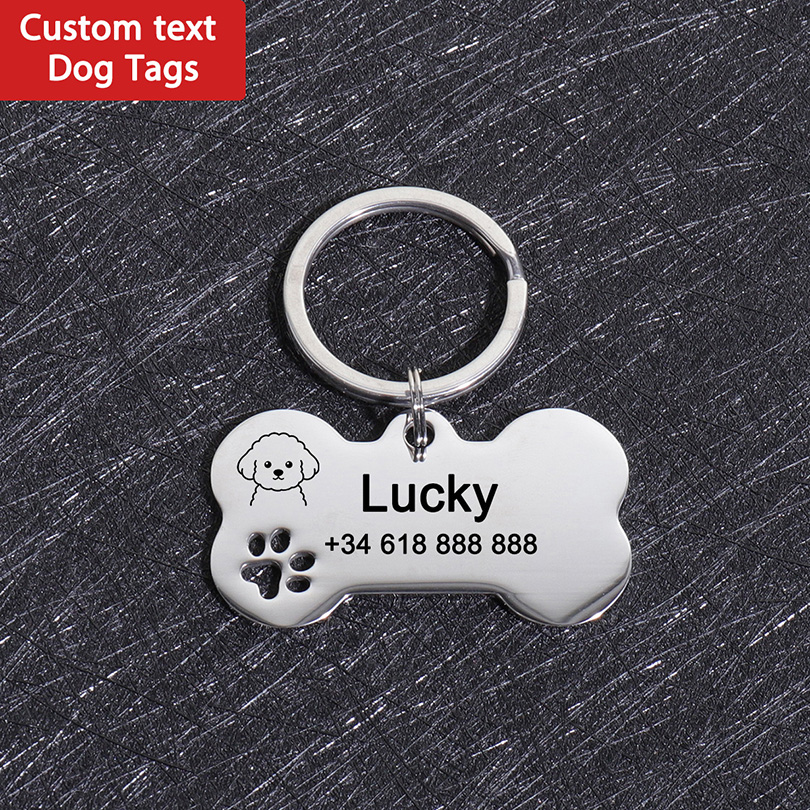 Custom Name Dog Tags Personali - Pet Supplies Us 评论和价格