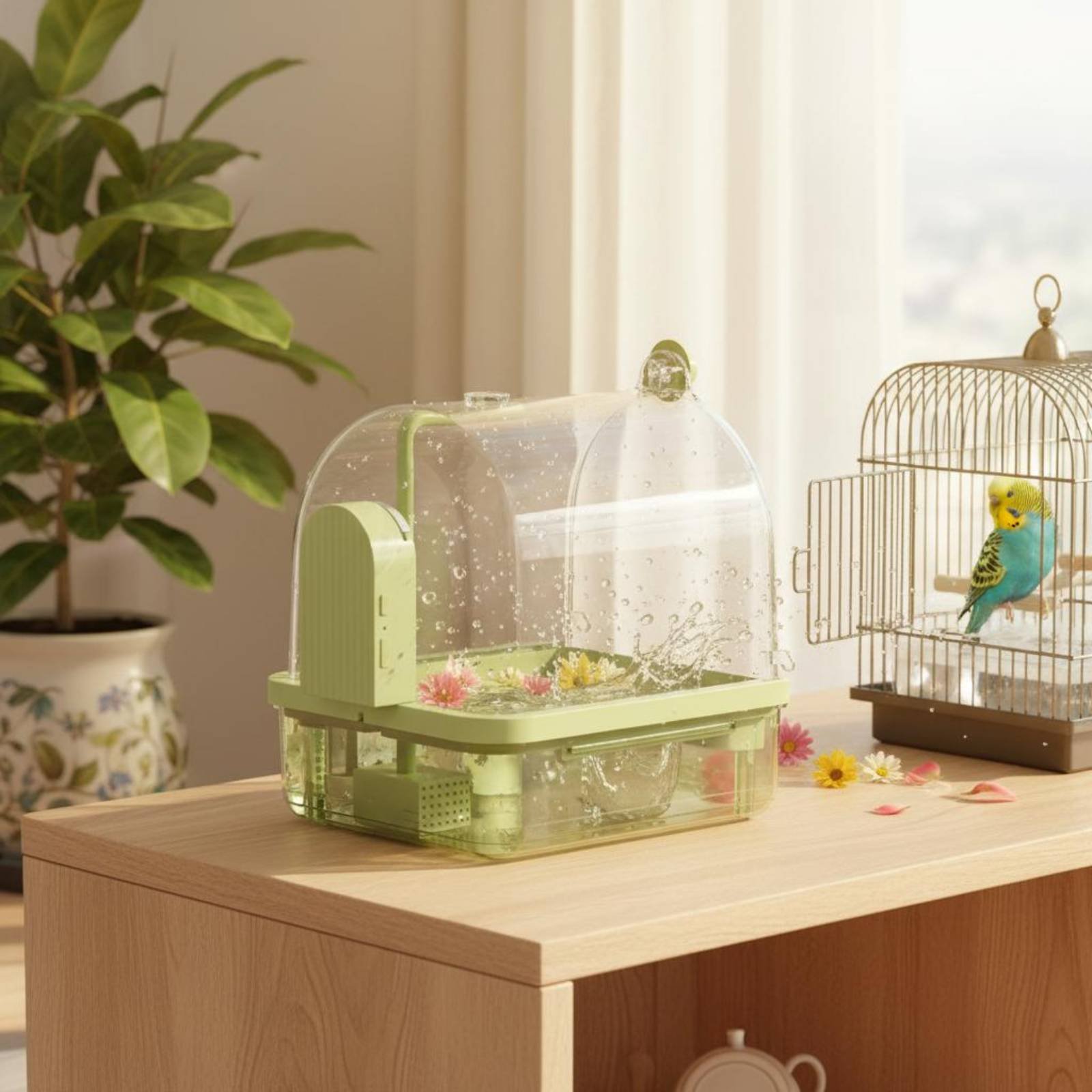 Automatic Bird Bath Wireless S - Pet Supplies Us 评论和价格