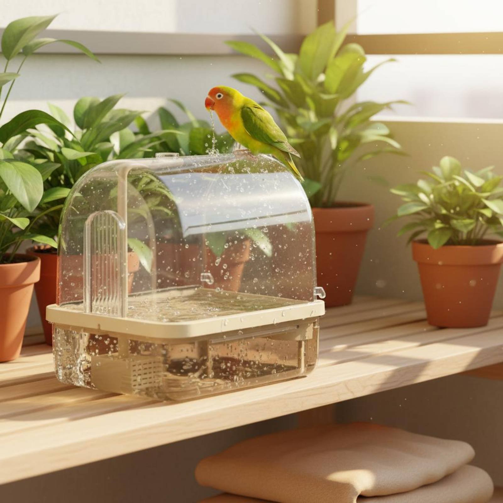 Automatic Bird Bath Wireless S - Pet Supplies Us 评论和价格