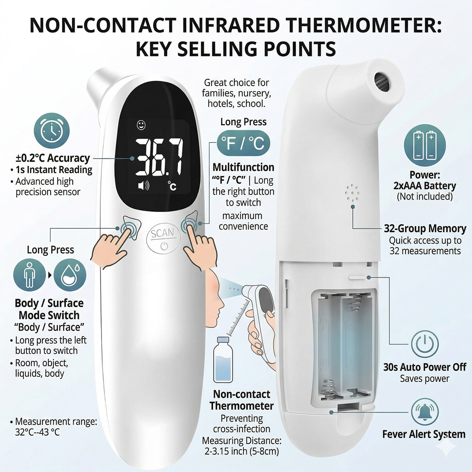 Pet Ear Digital Thermometer No - Pet Supplies Nz 评论和价格