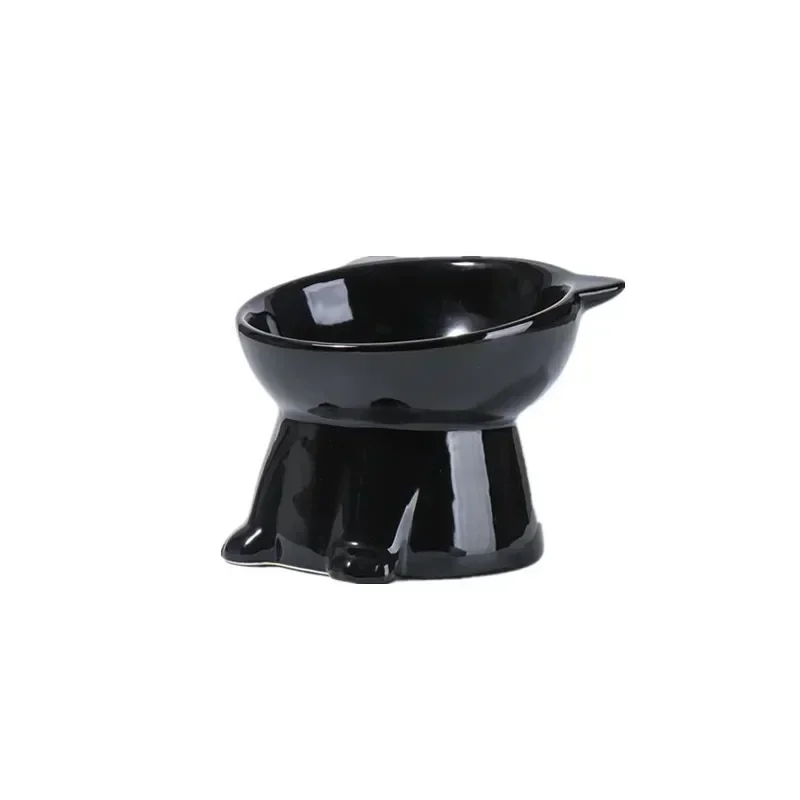 Black Cat Bowl Amazon Ceramic  - Pet Supplies Amazon 评论和价格