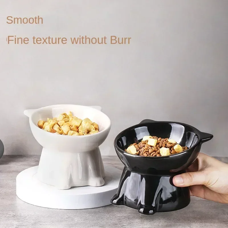 Black Cat Bowl Amazon Ceramic  - Pet Supplies Amazon 评论和价格