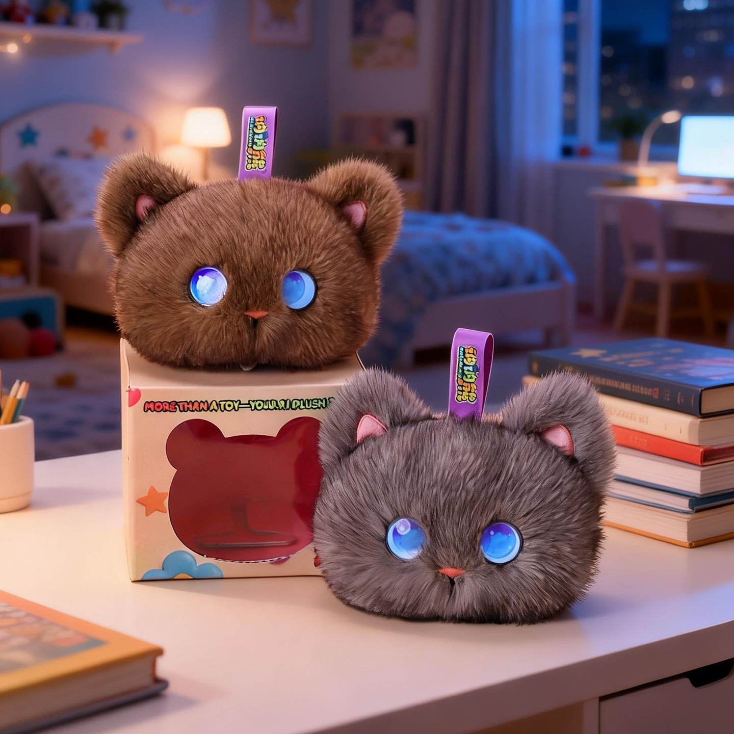 Tobot AI Plush Cat Toy Interac - Interactive Cat Toy 评论和价格