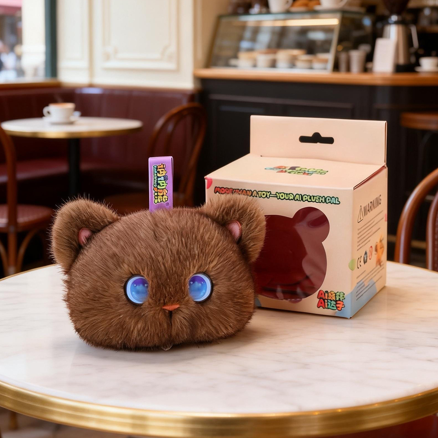Tobot AI Plush Cat Toy Interac - Interactive Cat Toy 评论和价格