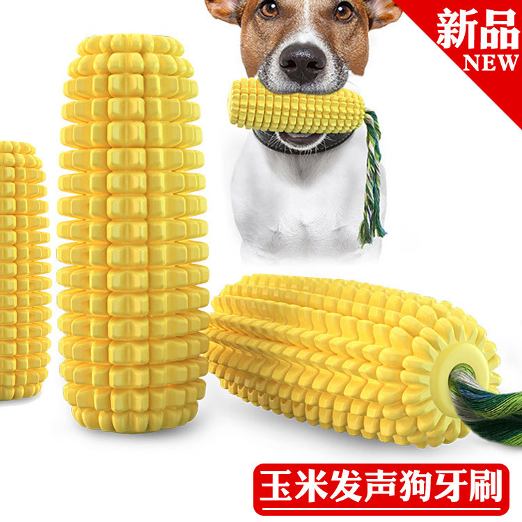 Squeaky Corn Dog Toothbrush Pe - Pet Supplies Amazon 评论和价格