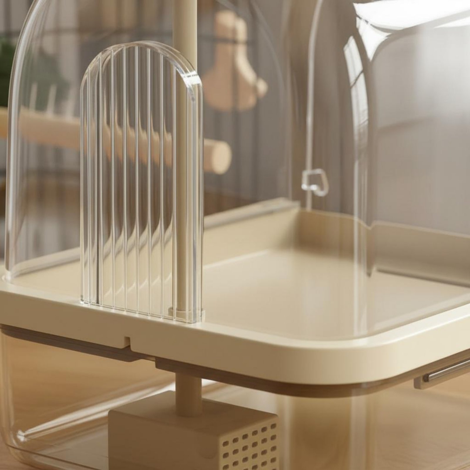 Hanging Avian Shower Transpare - Pet Supplies Us 评论和价格