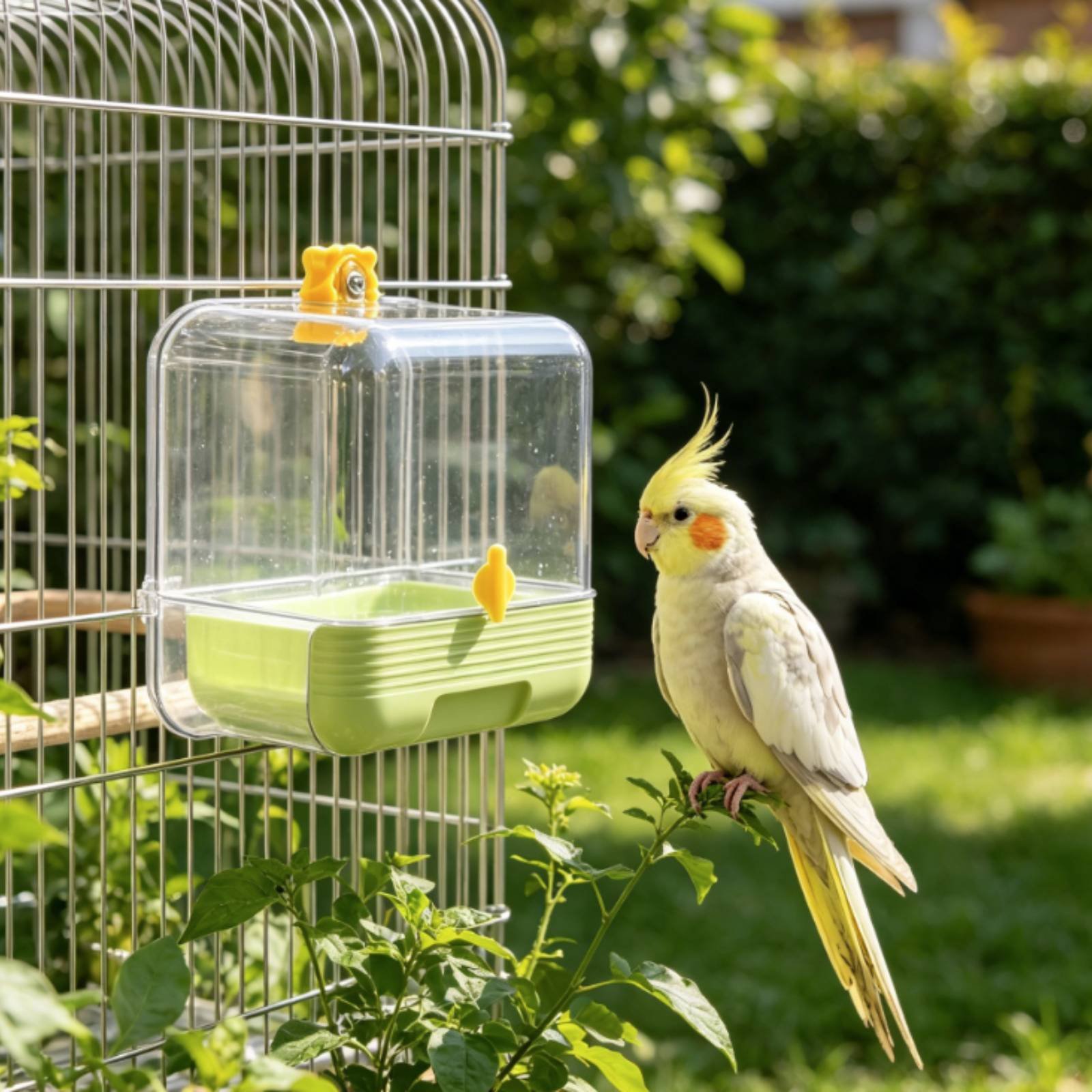 Parrot Bathing Tub Multi Funct - Pet Supplies Us 评论和价格
