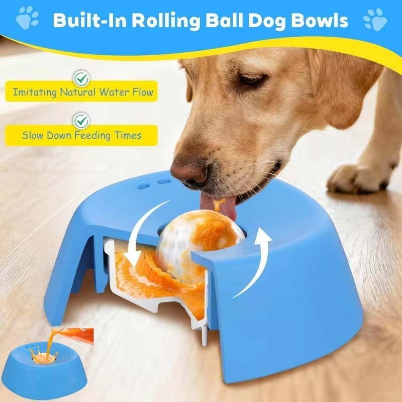 1pc Dog Lick Bowl Slow Feeder  - Pet Supplies Plus 评论和价格