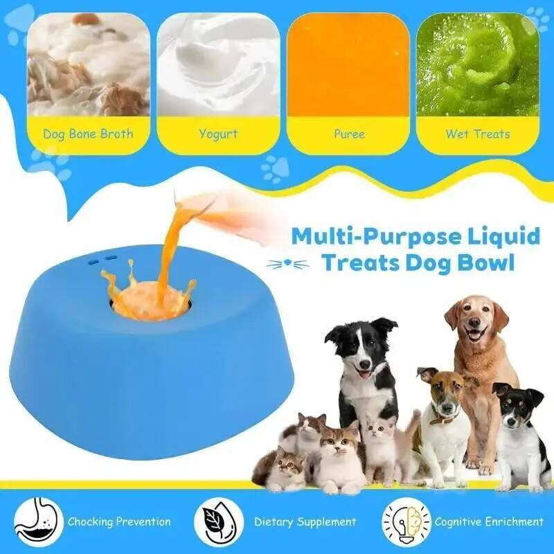 1pc Dog Lick Bowl Slow Feeder  - Pet Supplies Plus 评论和价格