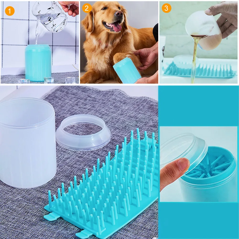 Paw Plunger Pet Paw Cleaner So - Pet Supplies Nz 评论和价格